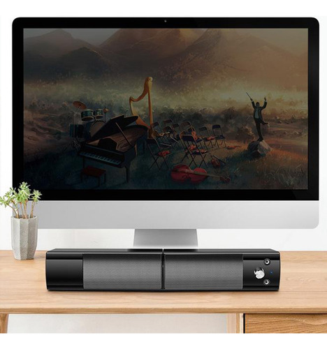 Hf Bocina De Tv Desmontable, Barra De Sonido Bluetooth Con