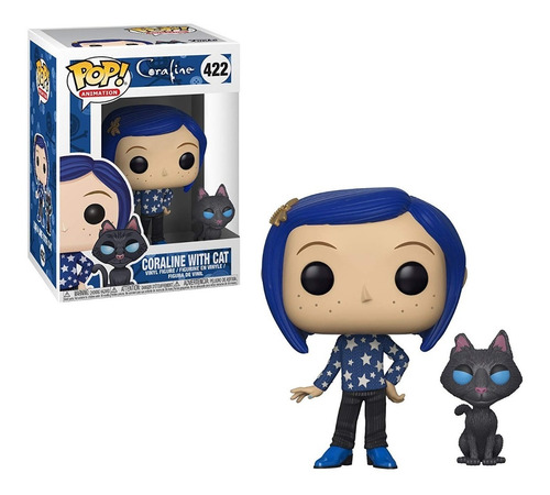 Funko Pop Coraline: Coraline With Cat