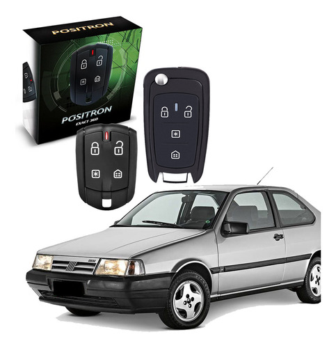 Alarme Automotivo Positron Tempra 1994 1995 Chave Canivete