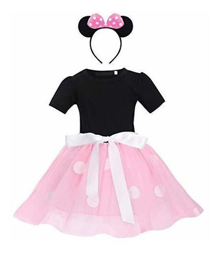 Chicas Bebé Polka Dots Princesa Navidad Vestido De Dd39i