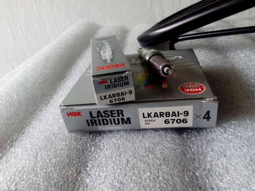 Imagen 2 de 4 de Bujia Lkar8ai-9 Principal Pulsar Ns Rs 200 Lazer Iridium