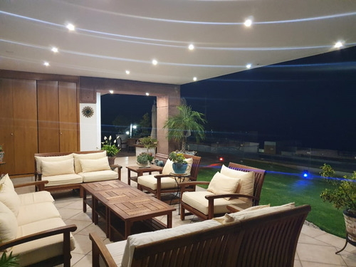 Venta Casa Lindavista Con Enorme Jardín, Alberca Climatizada, Jacuzzi, Palapa Y Totalmente Amueblada Y Equipada En Fracc Rancho San Diego Ixtapan De La Sal Edomex
