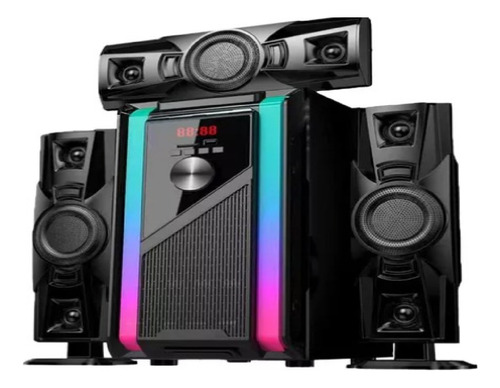 Teatro En Casa 3.1 Bluetooth Luz Rgb