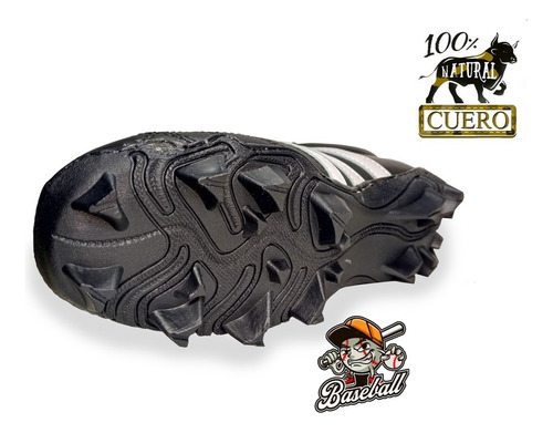 Zapatos Deportivos Beisbol Spikes Tacos 100% Cuero