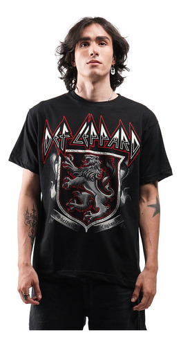 Camiseta Def Leppard Grey Seal England Rock Activity