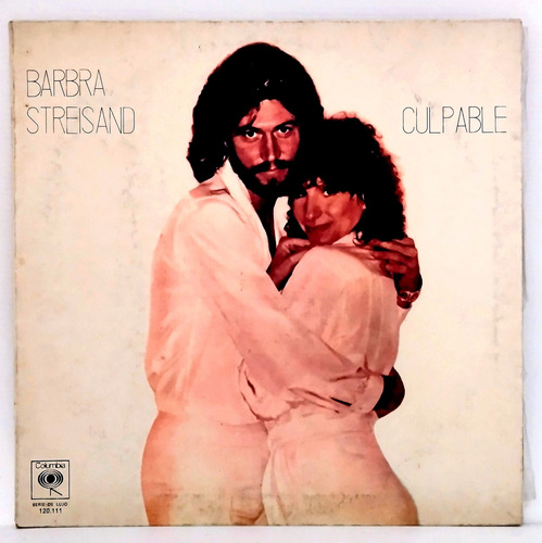 Barbra Streisand Barry Gibb - Culpable - Vinilo Muy Bueno +