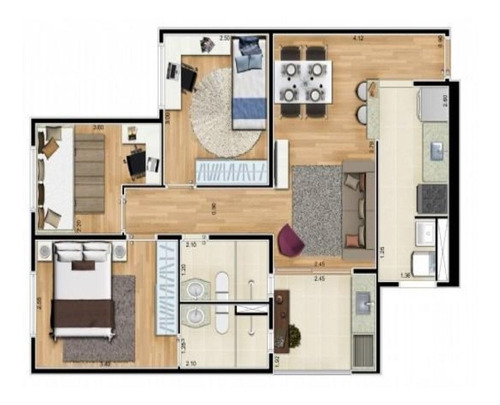 Imagem 26 de 26 de Apartamento À Venda Com 2 Dormitórios, Sendo 1 Suíte Próximo Ao Zoológico De São Paulo - Ap0591