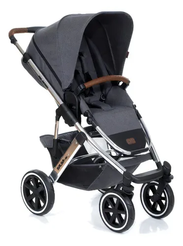 Chasis de cochecito de bebé Abc Design Salsa 4 Diamante Travel System, color cromo