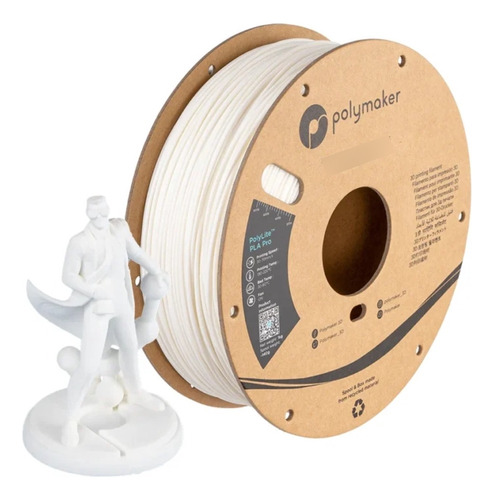 Filamento Polylite Pla Pro (1.75mm, 1kg) (blanco)