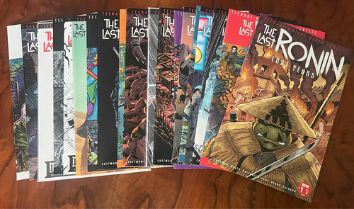 19 Cómics - Tmnt - Last Ronin - Lost Years - Todo El Arco