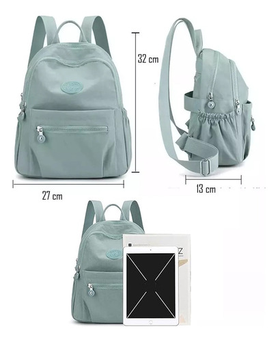 De Mochilas De Viaje De Moda Multifuncionales Impermeables Mochilas Mujer