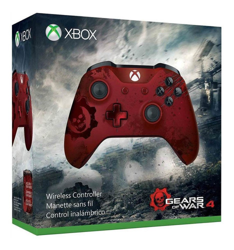 Control  Xbox One S Edición Limitada Gears Of War 4