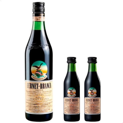 Combo Fernet Branca Grande + Miniatura Aperitivo - 01almacen