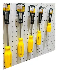 Comprar Painel Eucatex Perfurado P/ Organização 120 X 60cm Pegboard no Mercado Livre