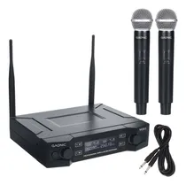Comprar Gadnic Kit 2 Micrófonos Inalámbricos Karaoke Uhf