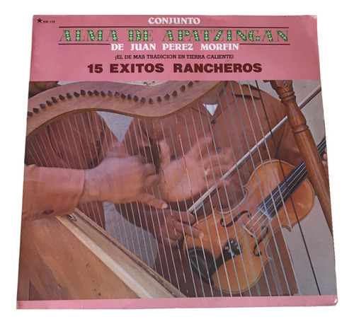 Conjunto Alma De Apatzingan Disco Lp Vinilo 1988 Bmg Nuevo