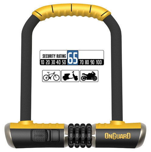 Candado Bicicleta Onguard Bulldog 8010 C-tipo U Envío Gratis