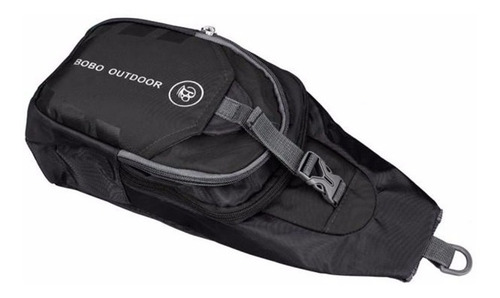 Bolso Hombro Cruzado Unisex Xiniu Color Negro