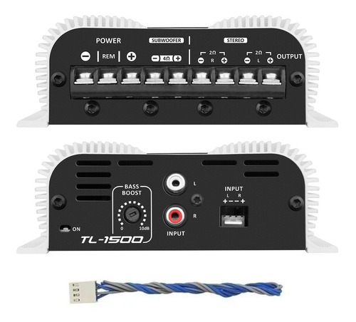 Modulo Taramps Tl 1500 Amplificador 2 Ohms 390w 3 Canais Som