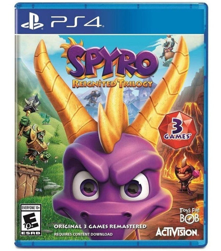 Jogo Ps4 Spyro Reignited Trilogy