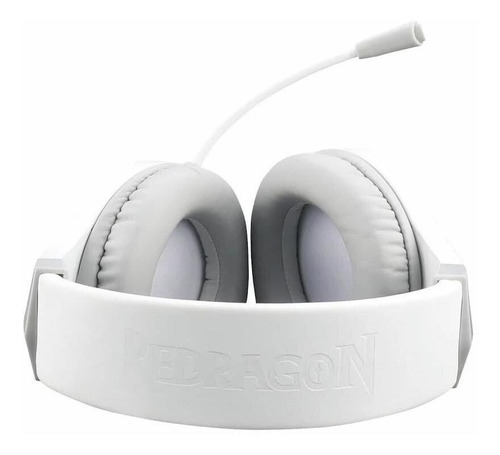 Imagen 3 de 6 de Auricular Gamer Redragon Hylas H260w Blanco Rgb Usb Pc Ps4