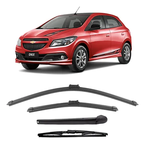 comprar Kit Palheta Dianteira + Braço Com Palheta Onix 2013 A 2018
