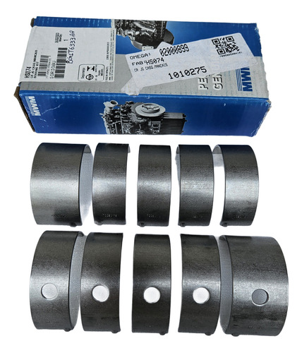 Bronzina D Mancal Std D Motor Mwm 3.0 Ranger E Troller