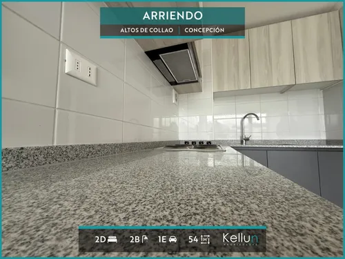 Arriendo Altos De Collao | 2 Dormitorios | Tipo Mariposa
