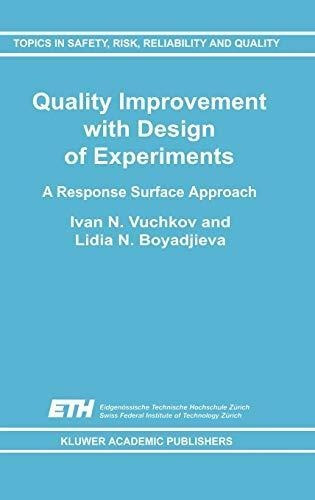 Quality Improvement With Design Of Experiments: A Response S