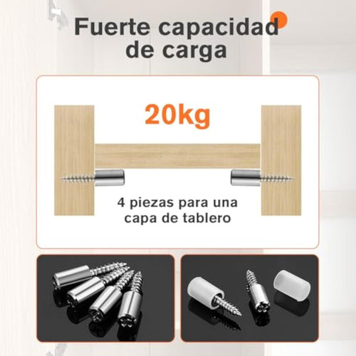 Tornillos Autorroscantes No Perforados Estantes De Armario