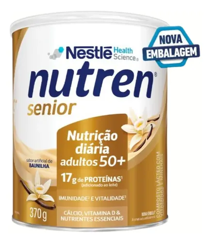 Complemento Alimentar Nutren Senior Baunilha 370g