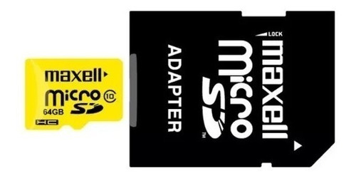 Memoria Maxell Original Micro Sd 64gb Clase 10 Ideal Go Pro