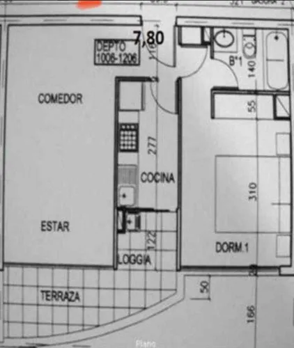 Venta 1d 1b Est+bod Warren Smith /metro Manquehue