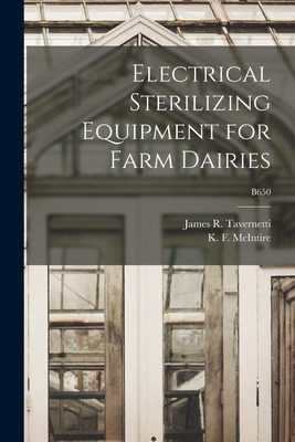 Libro Electrical Sterilizing Equipment For Farm Dairies; ...