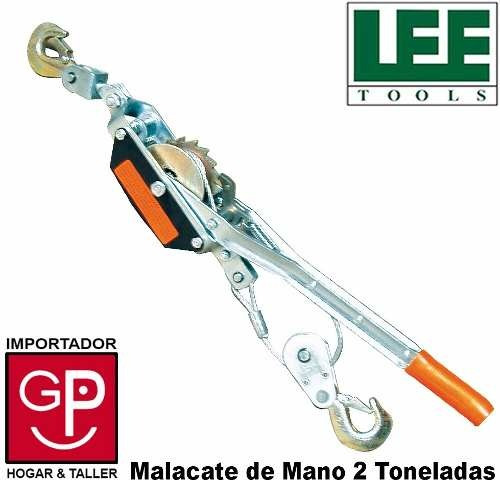 Imagen 2 de 6 de Malacate Tipo Guinche 2 Toneladas Lee Tools G P