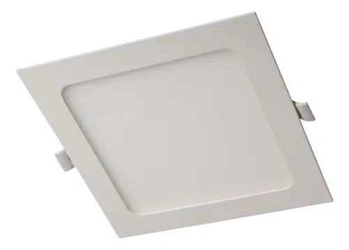 Foco Led Embutido 6w Cuadrado 6k 480lumen Ip20 122mm Darlux