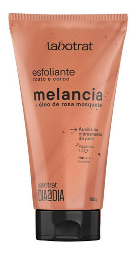  Esfoliante Corpo Rosto Melancia Rosa Mosqueta Labotrat 150g