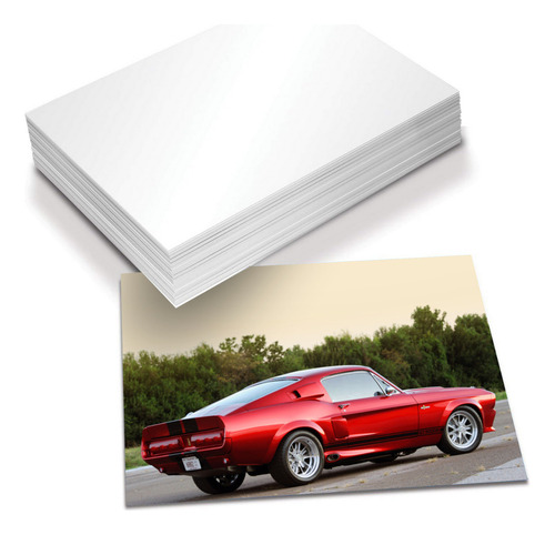 Papel Fotográfico A3 High Glossy 180g 20 Folhas Off Paper Cor Branco