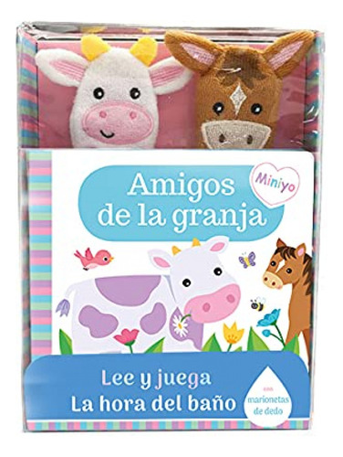 Libro Baño Amigos De Granja Lee Y Juega Vv.aa. Panini Fondo