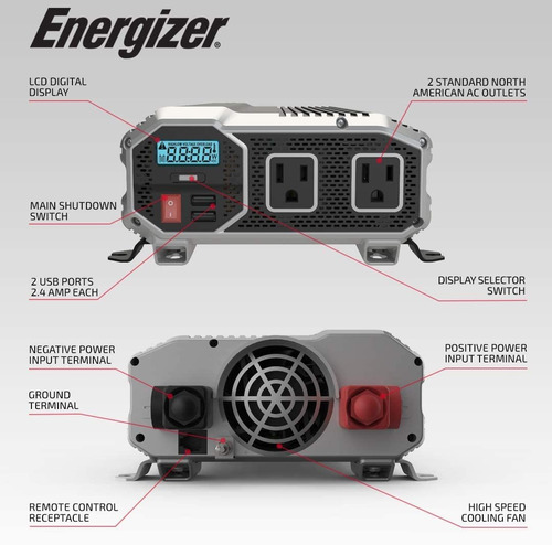 Serie De Inversor De Corriente Energizer