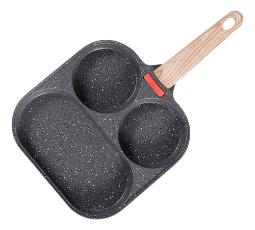 Sartén De 3 Secciones Mini Pancake Pan Sartén Dividida De