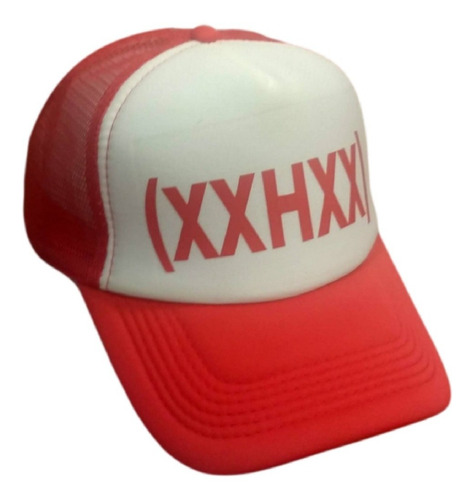 Imagen 5 de 8 de Gorra Trucker X X H X X Huracán Rojo