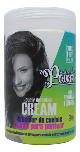 Creme de Pentear Curly Definition Cream 800g Soul Power
