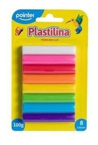 Imagen 1 de 1 de Box Plastilina X7 Colores Pointer Mayor Y Detal
