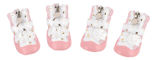 Zapatos Uk Plug Puppy, Lote De 4 Unidades Para Mascotas Y Pe