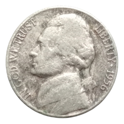 Moneda Antigua Five Cents 1956