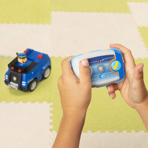 Paw Patrol, Coche De Chase Control Remoto Con 2 Direcciones Azul Chase
