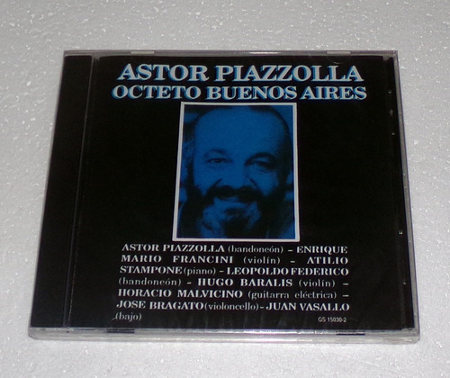 Astor Piazzolla Octeto Buenos Aires Cd Sellado Kktus