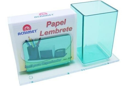 Imagem 4 de 4 de Porta Lapis E Lembrete Com Papel Bco Acrimet 948.0