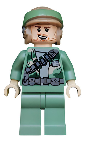 Lego Minifigura Star Wars Comando Rebelde De Endor